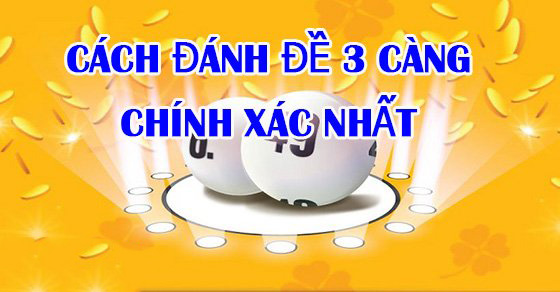 Soi cầu 3 càng